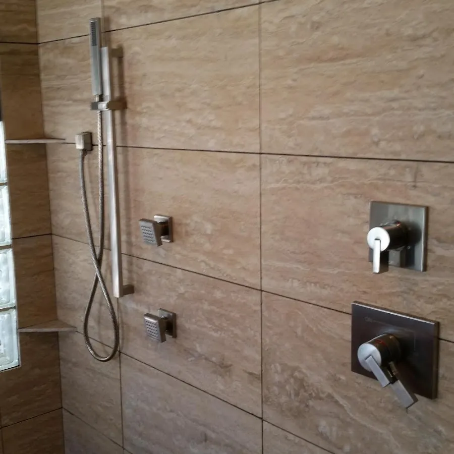 Shower fixture installation for Water Heater Replacement in Logansport